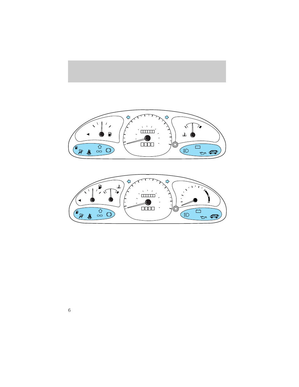 Instrumentation | FORD 1998 Escort User Manual | Page 6 / 191