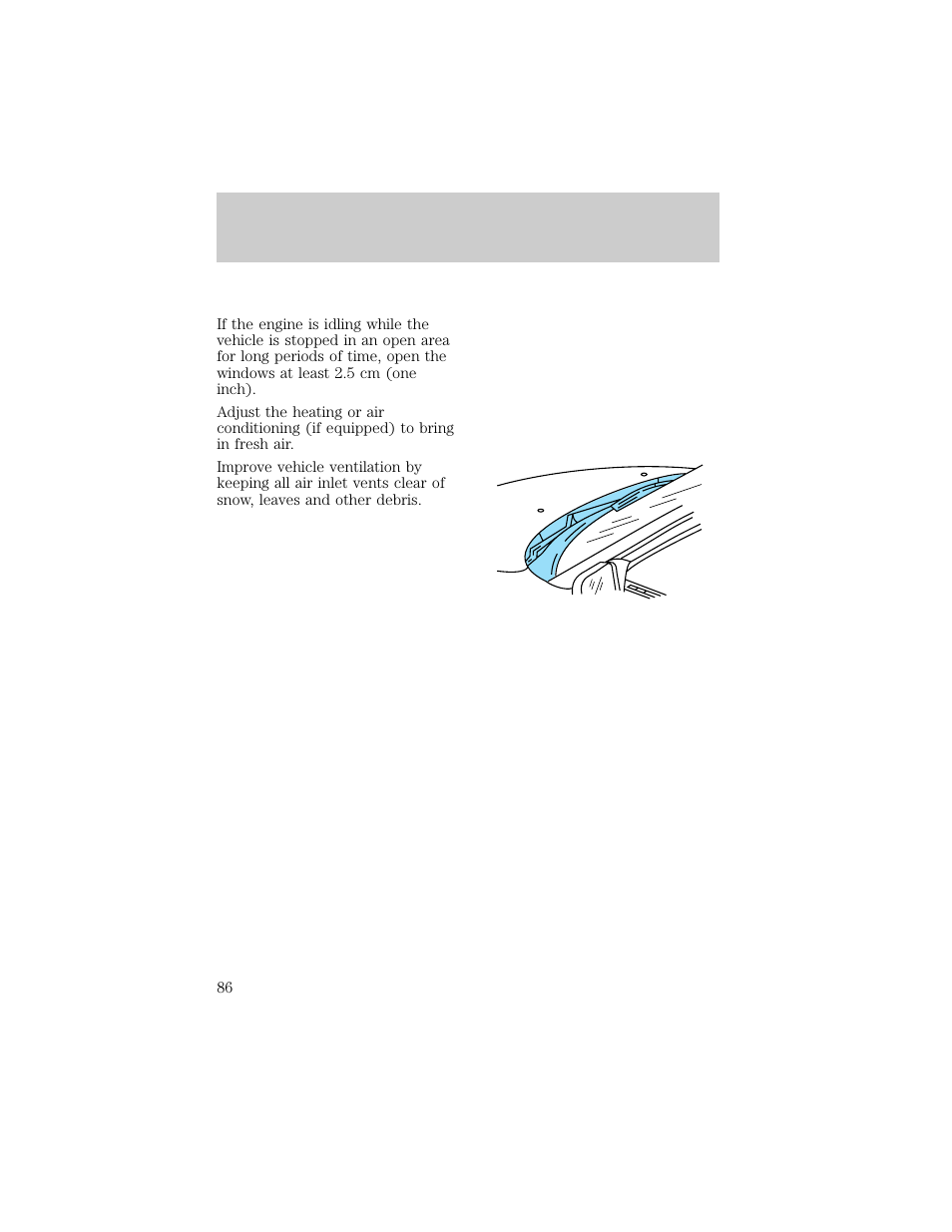 Starting | FORD 1998 Escort User Manual | Page 86 / 191