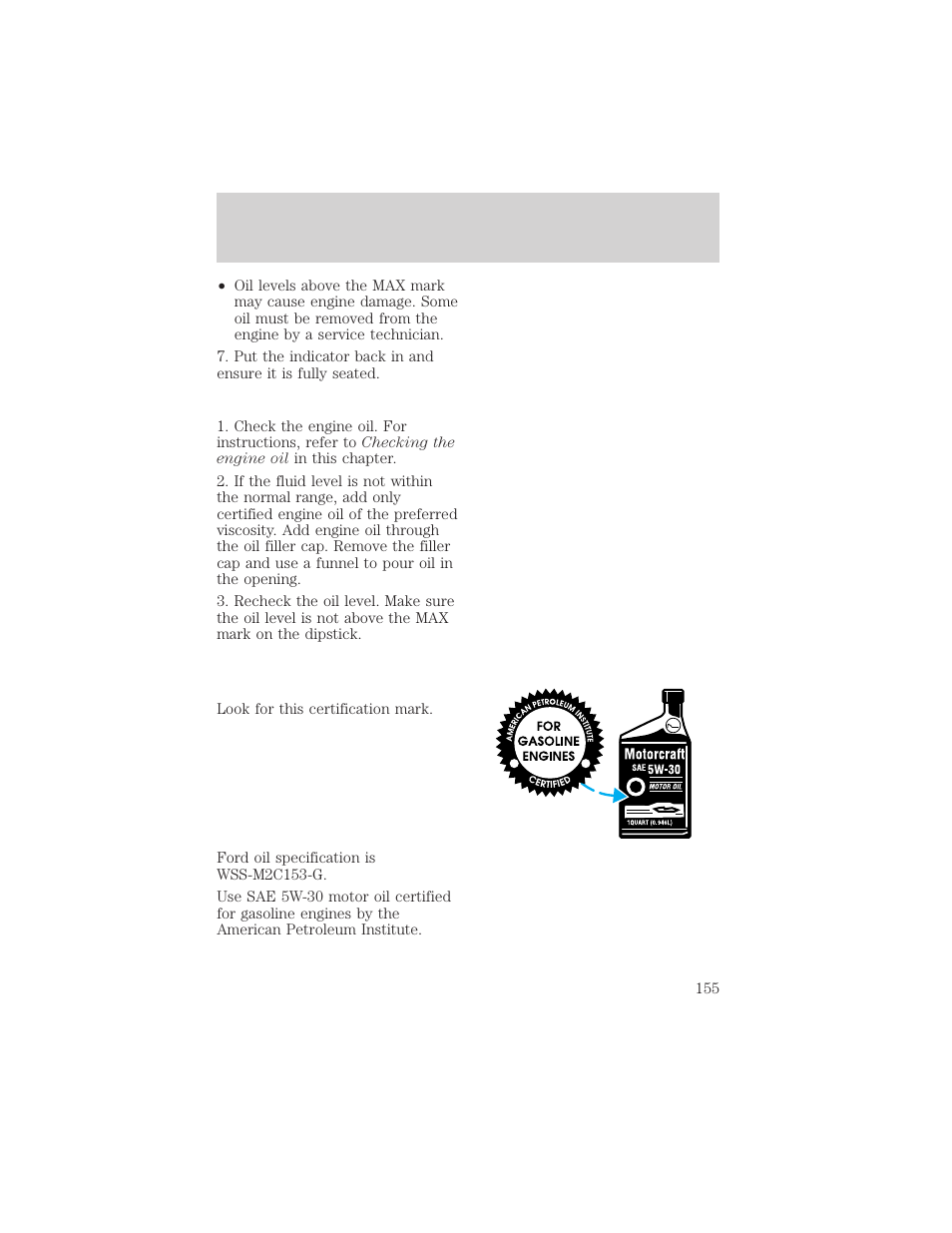 Maintenance and care | FORD 1998 Expedition User Manual | Page 155 / 216