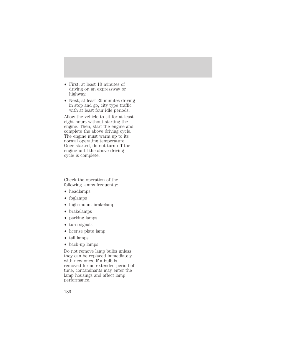 Maintenance and care | FORD 1998 Expedition User Manual | Page 186 / 216