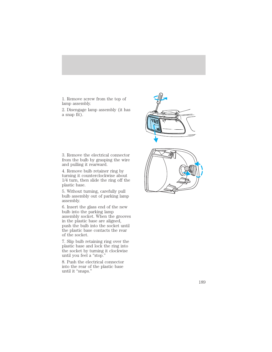 Maintenance and care | FORD 1998 Expedition User Manual | Page 189 / 216