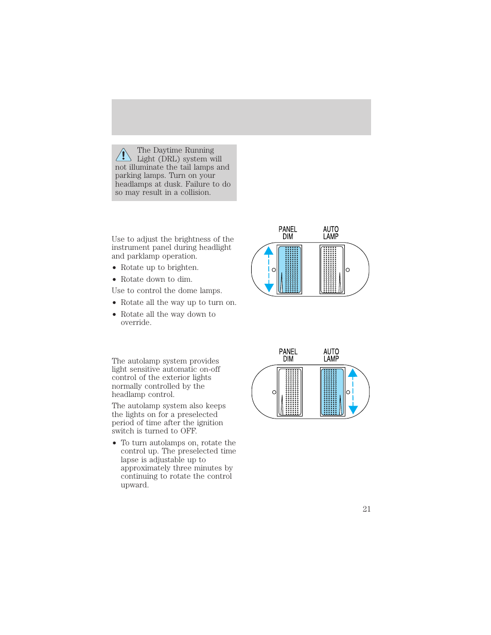 Controls and features | FORD 1998 Expedition User Manual | Page 21 / 216