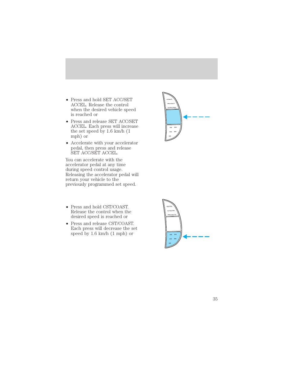 Controls and features | FORD 1998 Expedition User Manual | Page 35 / 216
