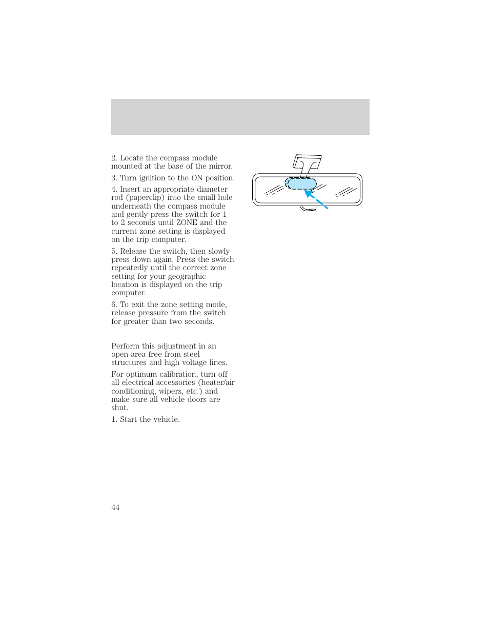 Controls and features | FORD 1998 Expedition User Manual | Page 44 / 216