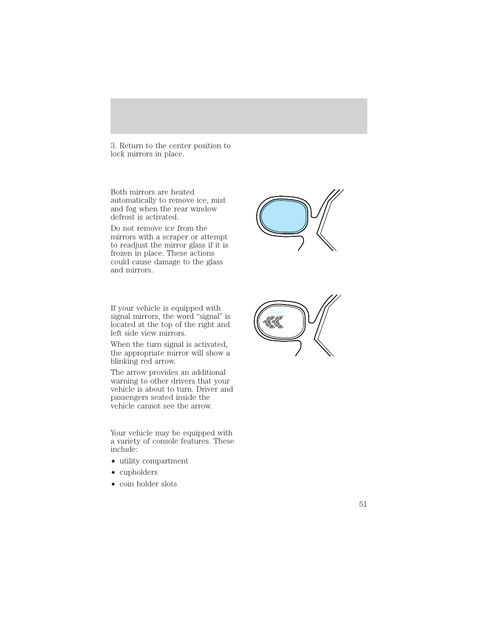 Controls and features | FORD 1998 Expedition User Manual | Page 51 / 216