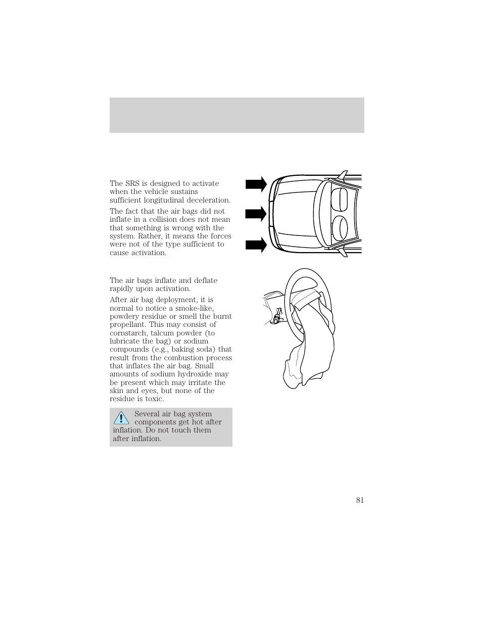 Seating and safety restraints | FORD 1998 Expedition User Manual | Page 81 / 216