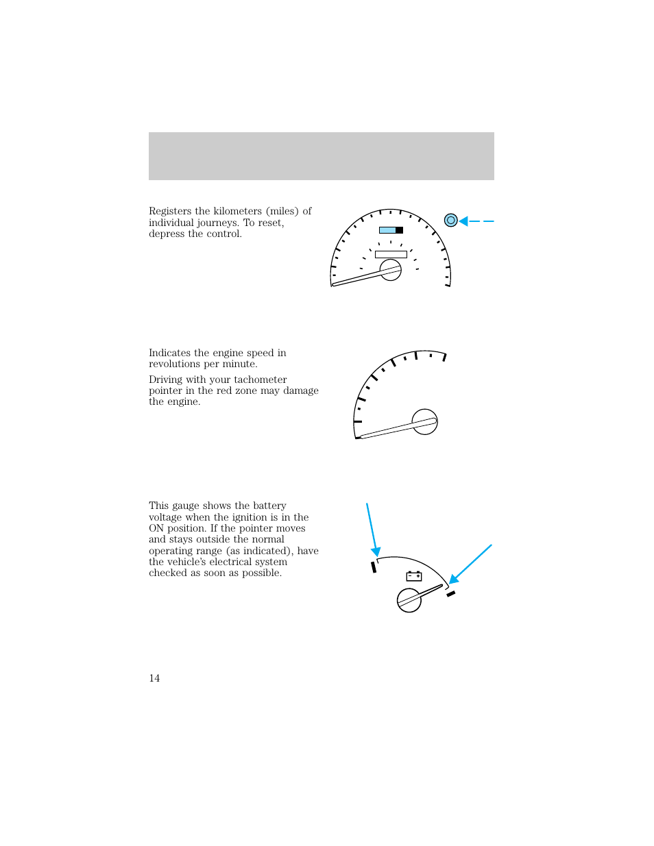 Instrumentation | FORD 1998 Explorer User Manual | Page 14 / 210