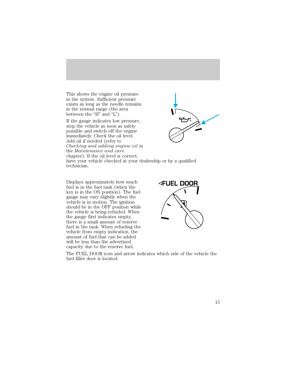 FORD 1998 Explorer User Manual | Page 15 / 210