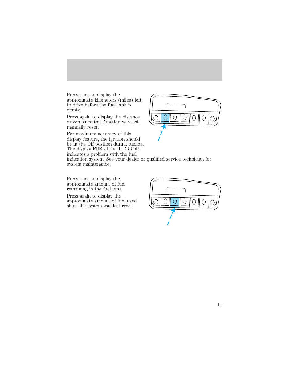 Instrumentation | FORD 1998 Explorer User Manual | Page 17 / 210