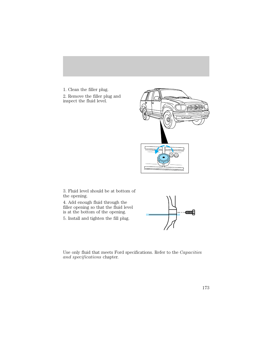 Maintenance and care | FORD 1998 Explorer User Manual | Page 173 / 210