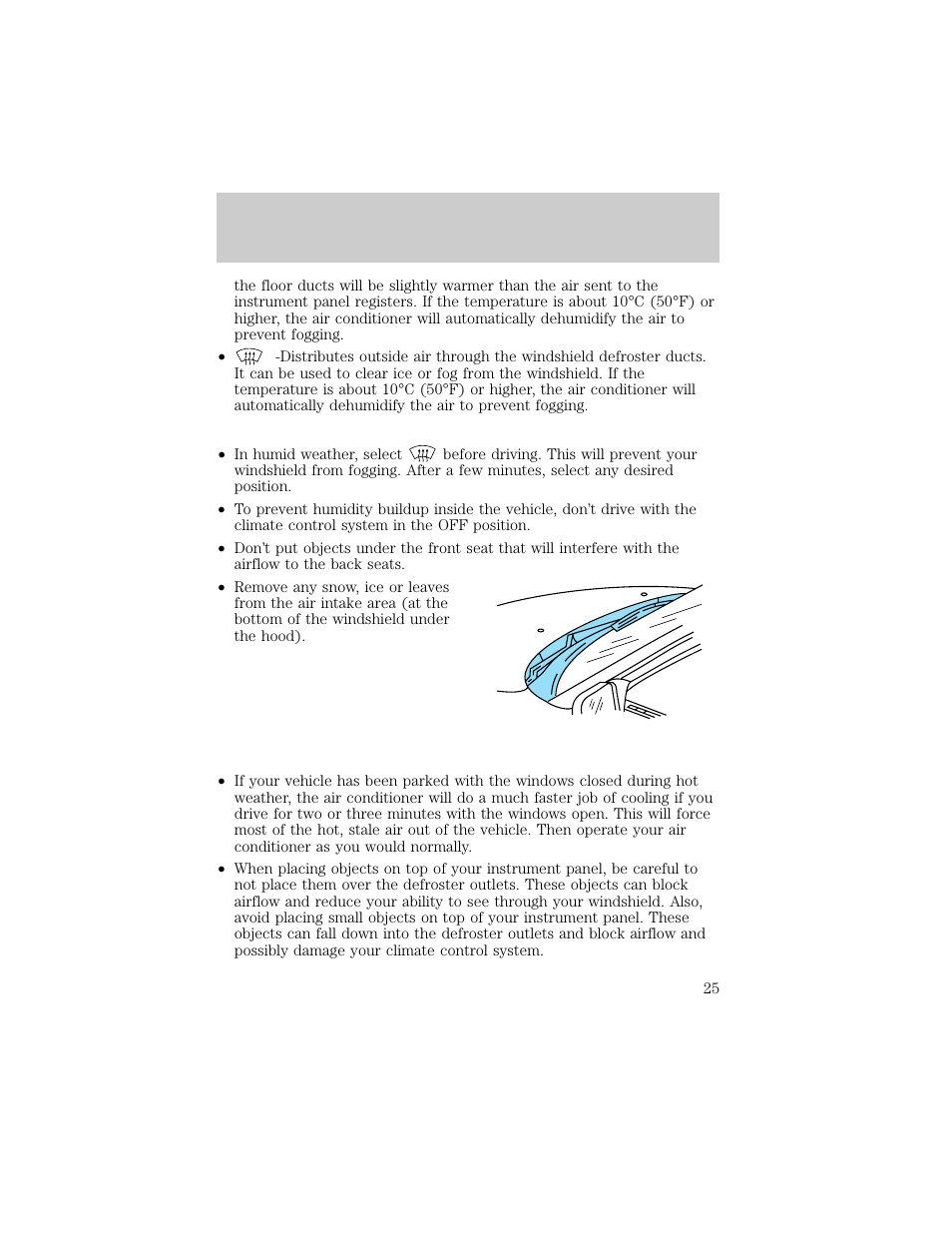 Controls and features | FORD 1998 Explorer User Manual | Page 25 / 210