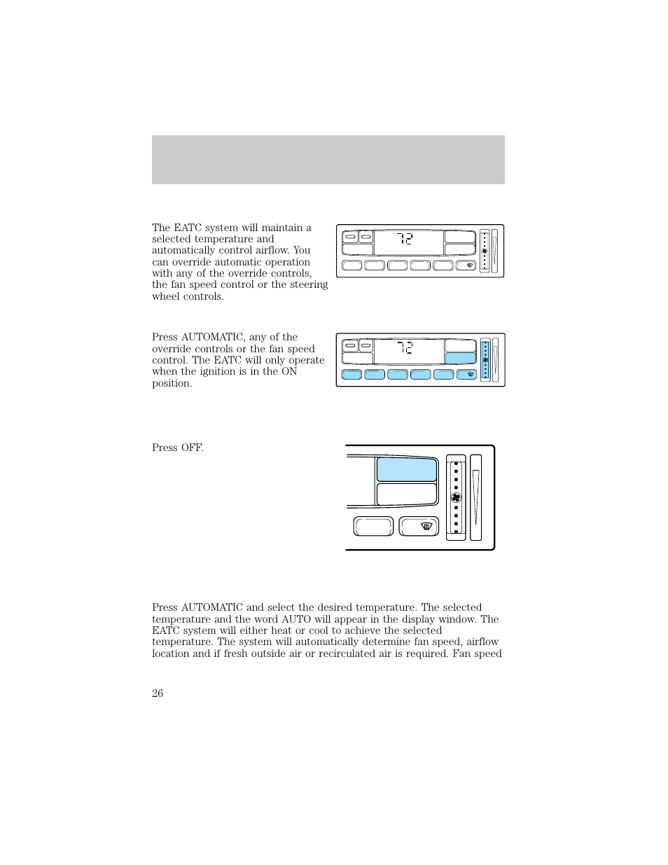 Controls and features | FORD 1998 Explorer User Manual | Page 26 / 210