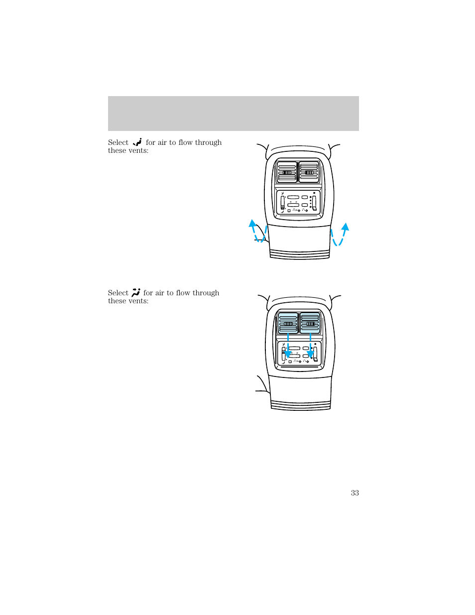 Controls and features | FORD 1998 Explorer User Manual | Page 33 / 210