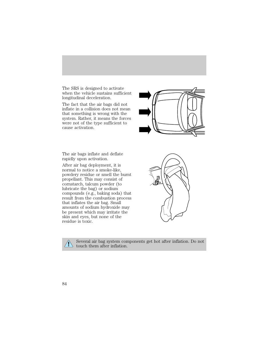 Seating and safety restraints | FORD 1998 Explorer User Manual | Page 84 / 210