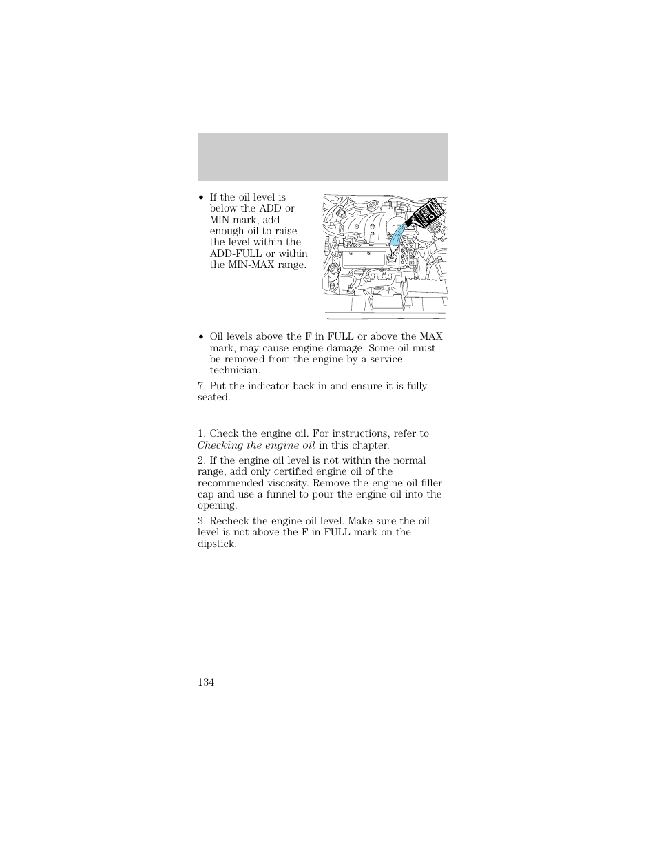 Maintenance and care | FORD 1998 Taurus User Manual | Page 134 / 192