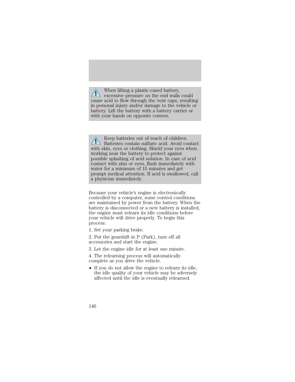Maintenance and care | FORD 1998 Taurus User Manual | Page 146 / 192