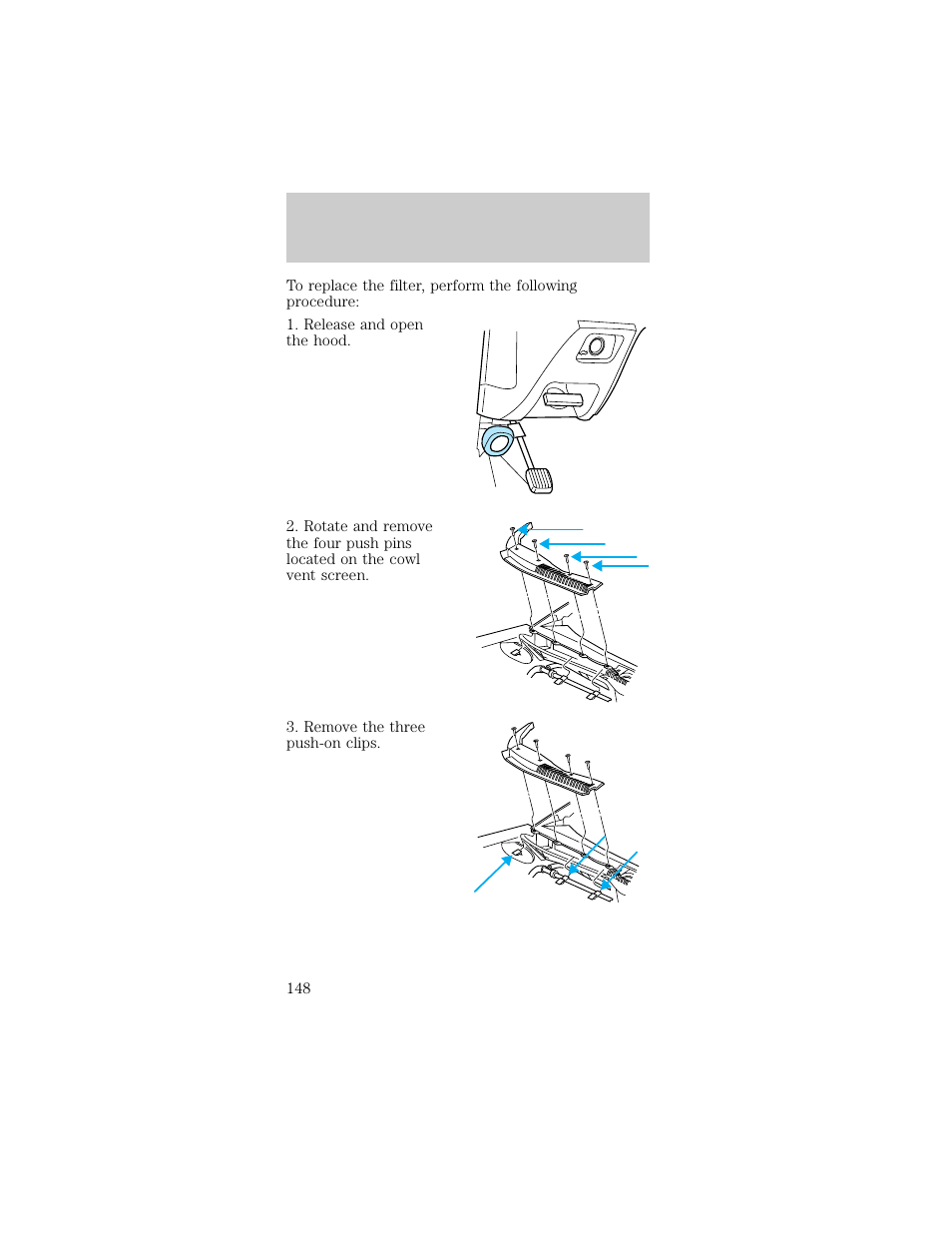 Maintenance and care | FORD 1998 Taurus User Manual | Page 148 / 192