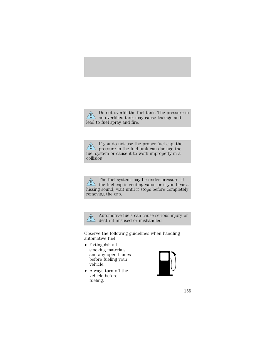 Maintenance and care | FORD 1998 Taurus User Manual | Page 155 / 192