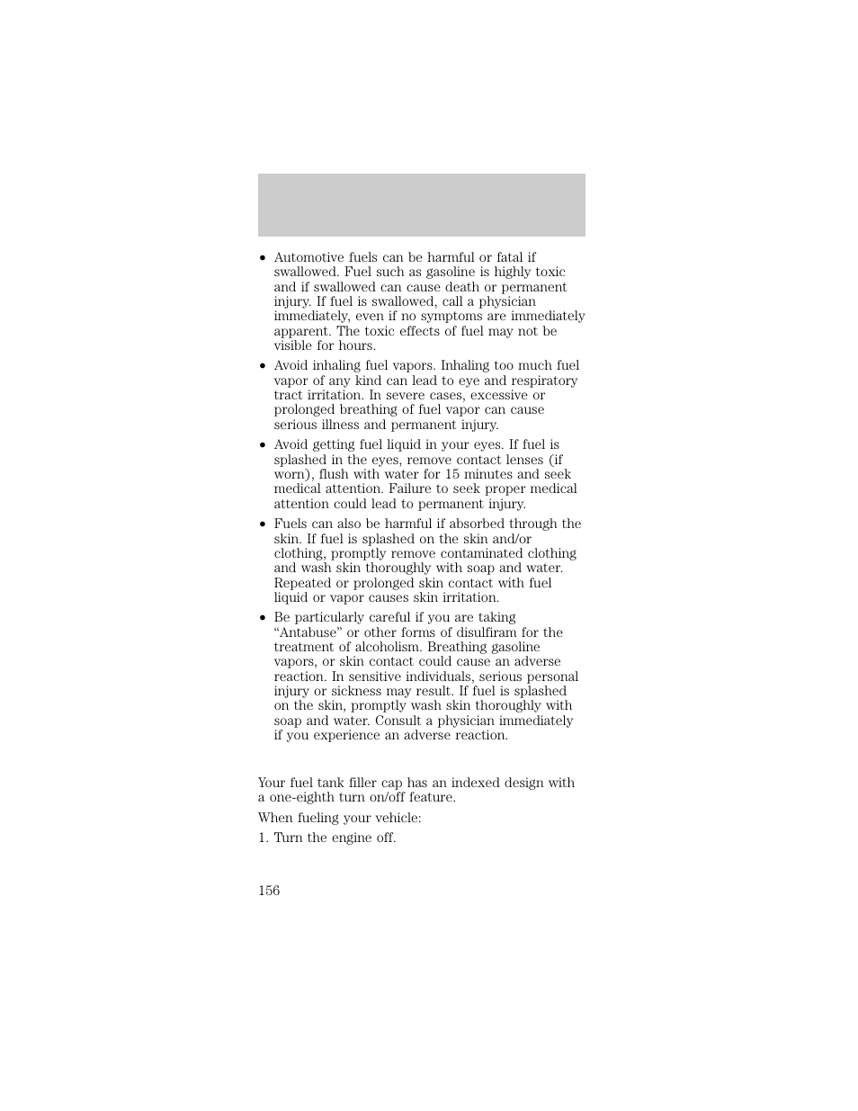 Maintenance and care | FORD 1998 Taurus User Manual | Page 156 / 192