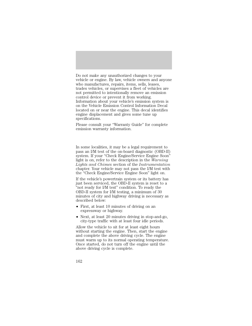 Maintenance and care | FORD 1998 Taurus User Manual | Page 162 / 192