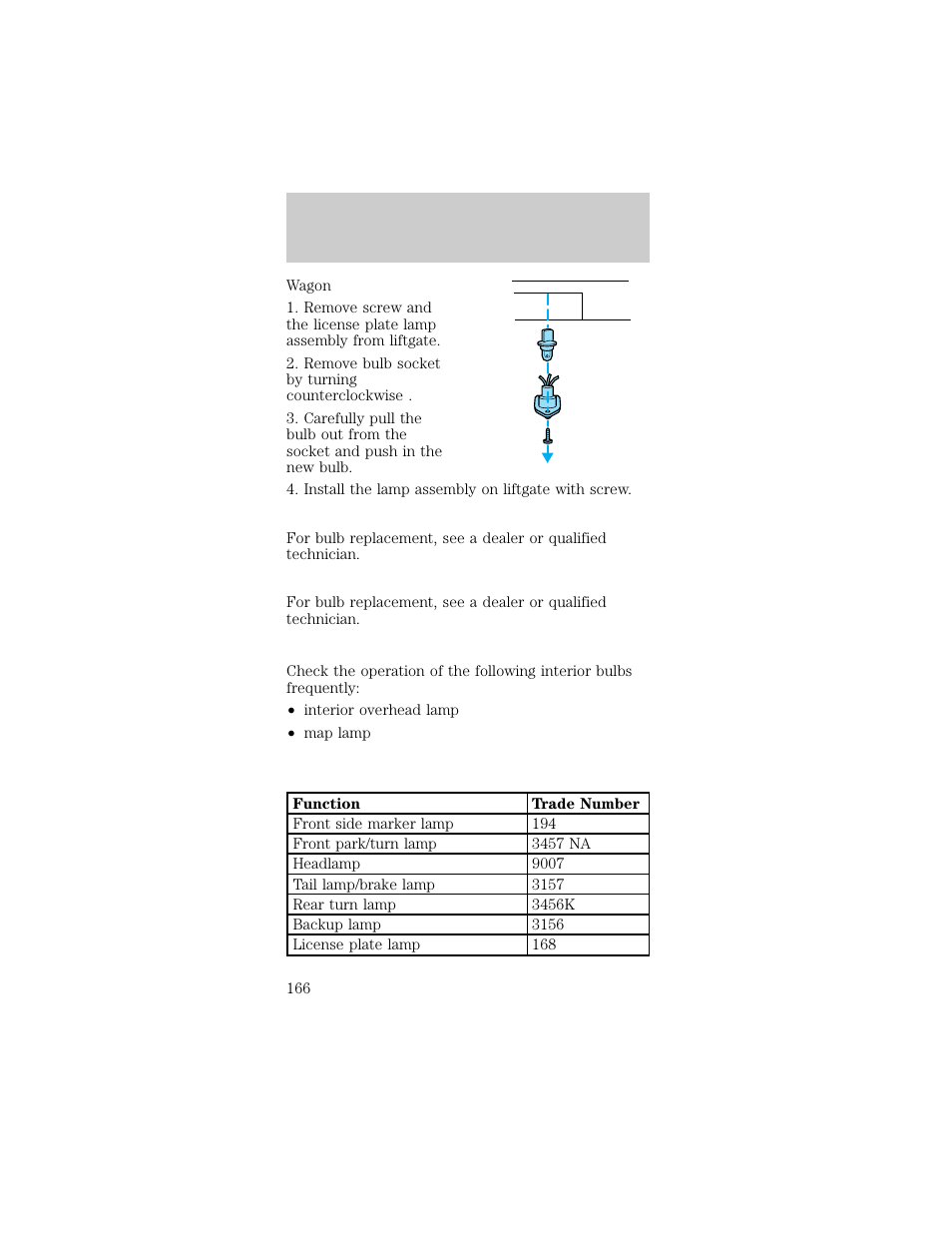 Maintenance and care | FORD 1998 Taurus User Manual | Page 166 / 192
