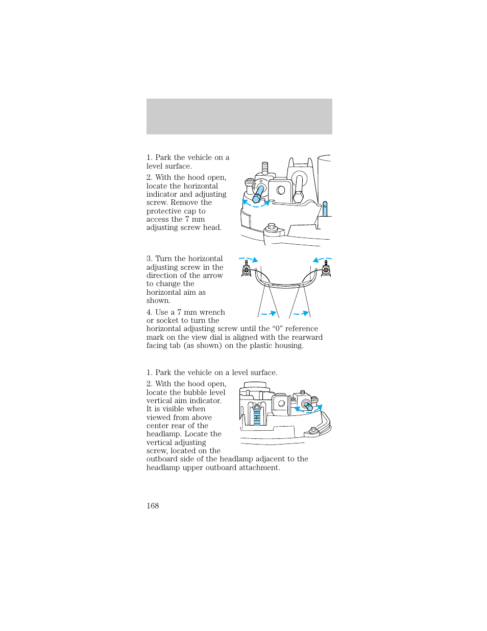 Maintenance and care | FORD 1998 Taurus User Manual | Page 168 / 192