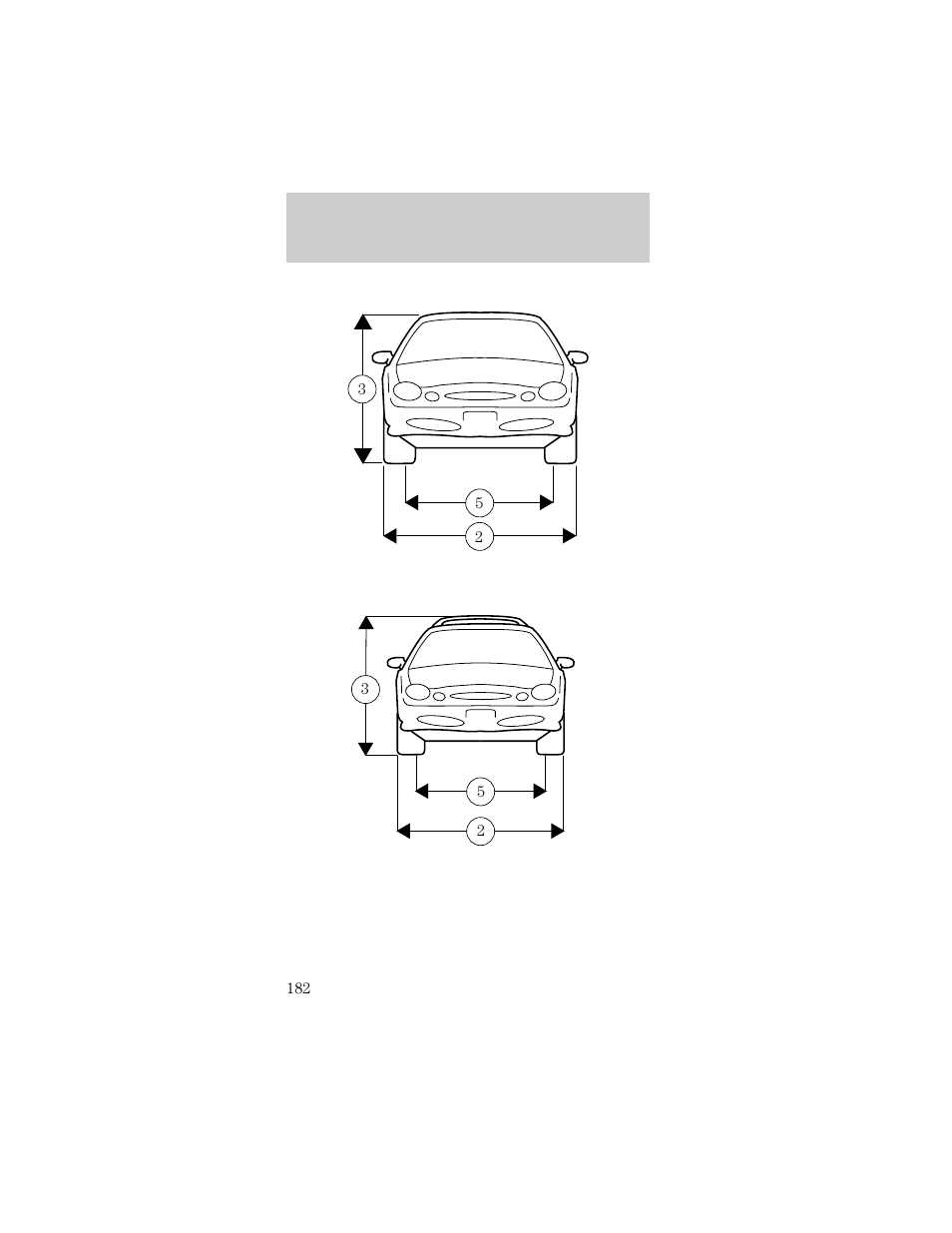 Capacities and specifications | FORD 1998 Taurus User Manual | Page 182 / 192