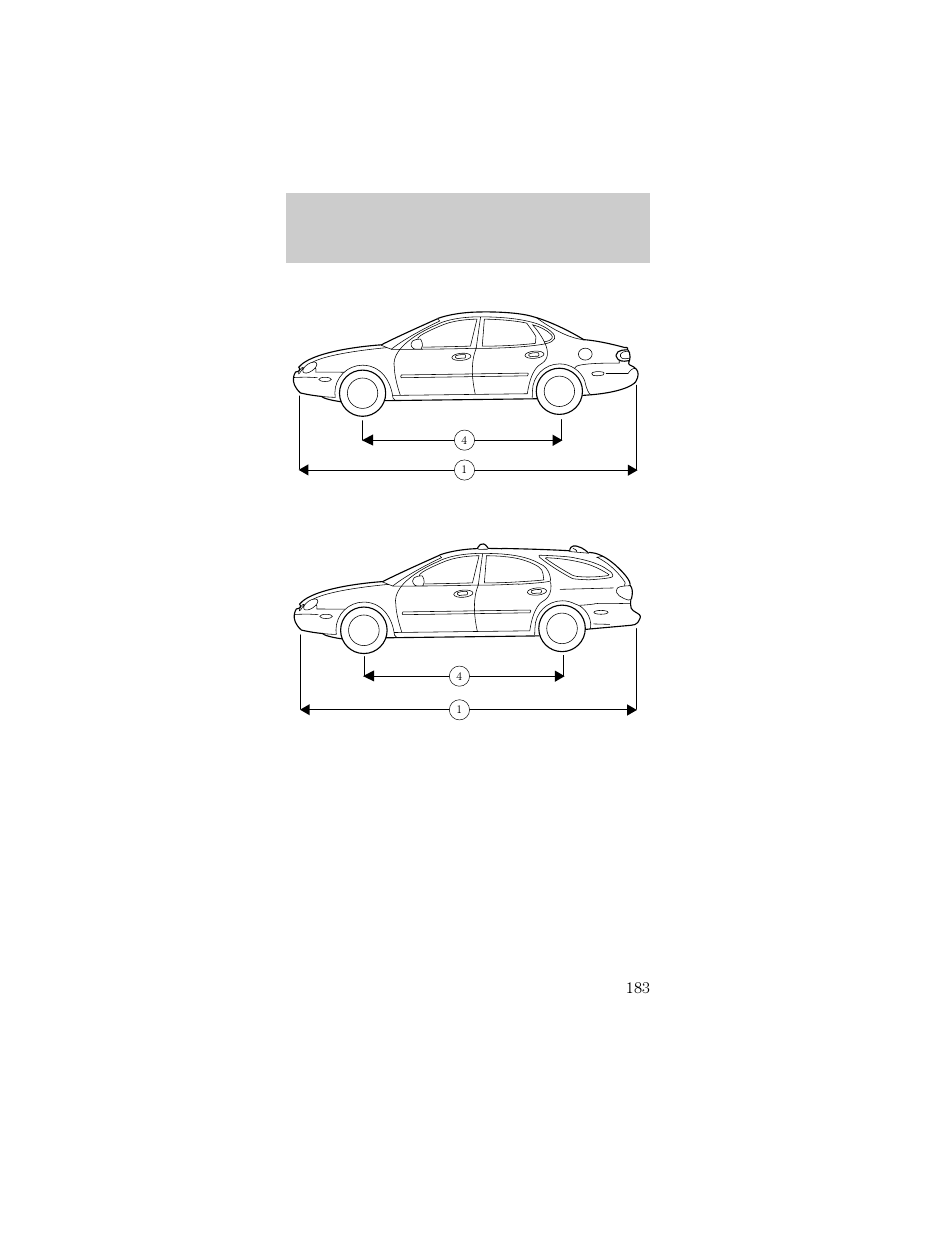 Capacities and specifications | FORD 1998 Taurus User Manual | Page 183 / 192