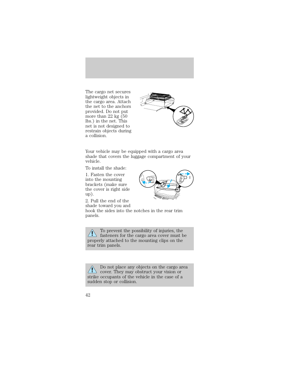 Controls and features | FORD 1998 Taurus User Manual | Page 42 / 192