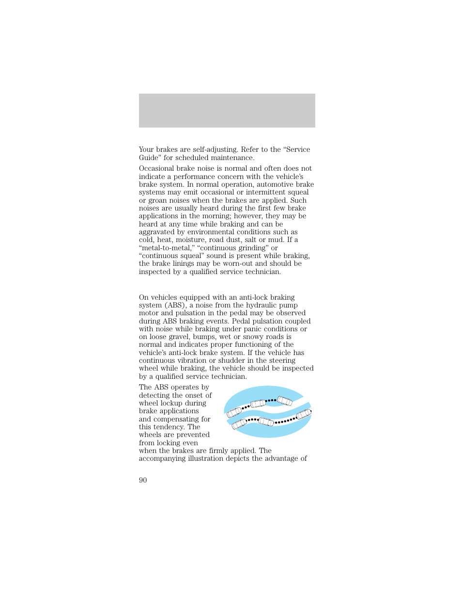 Driving | FORD 1998 Taurus User Manual | Page 90 / 192