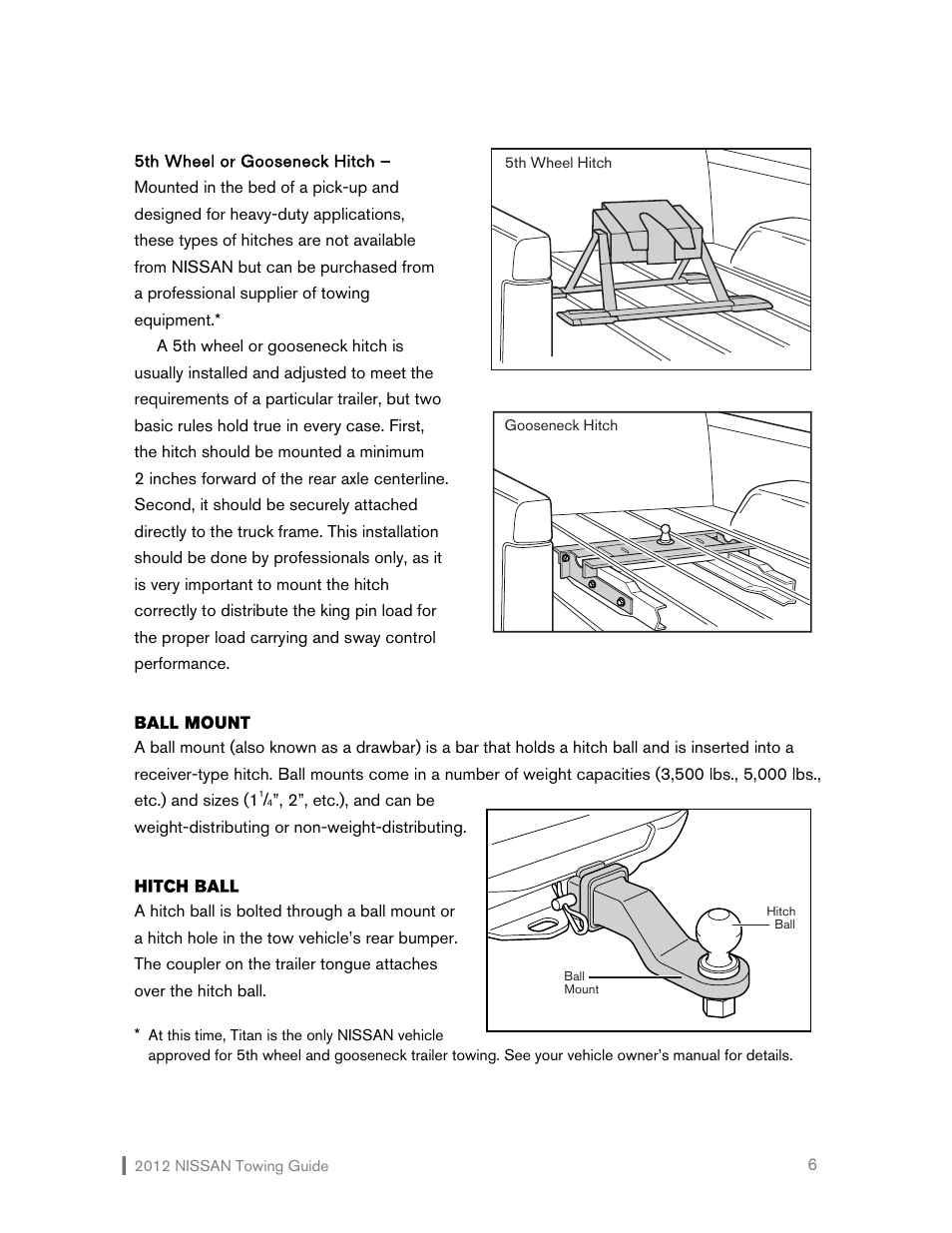 NISSAN 2012 Versa Hatchback - Towing Guide User Manual | Page 7 / 27