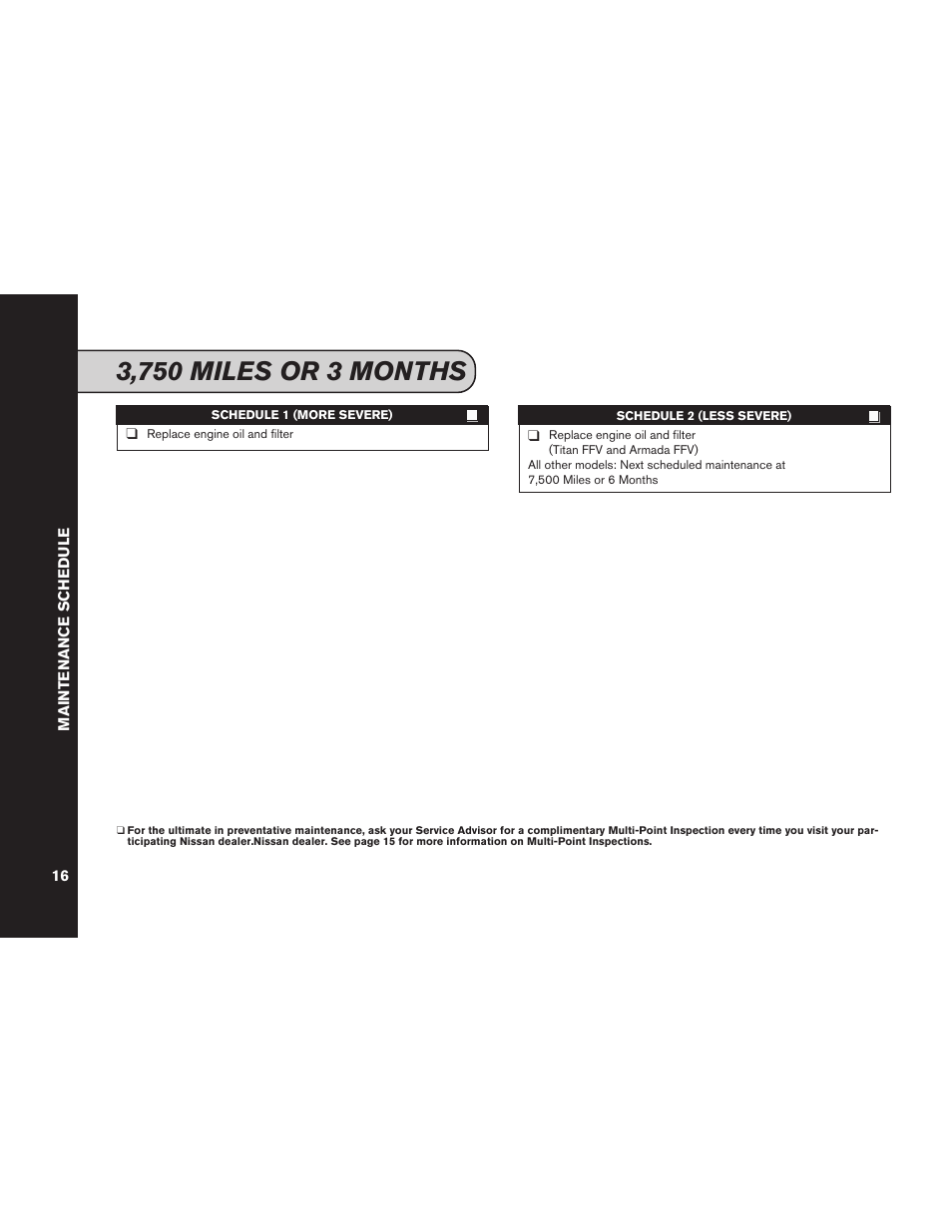 NISSAN 2013 Pathfinder - Service & Maintenance Guide User Manual | Page 18 / 61