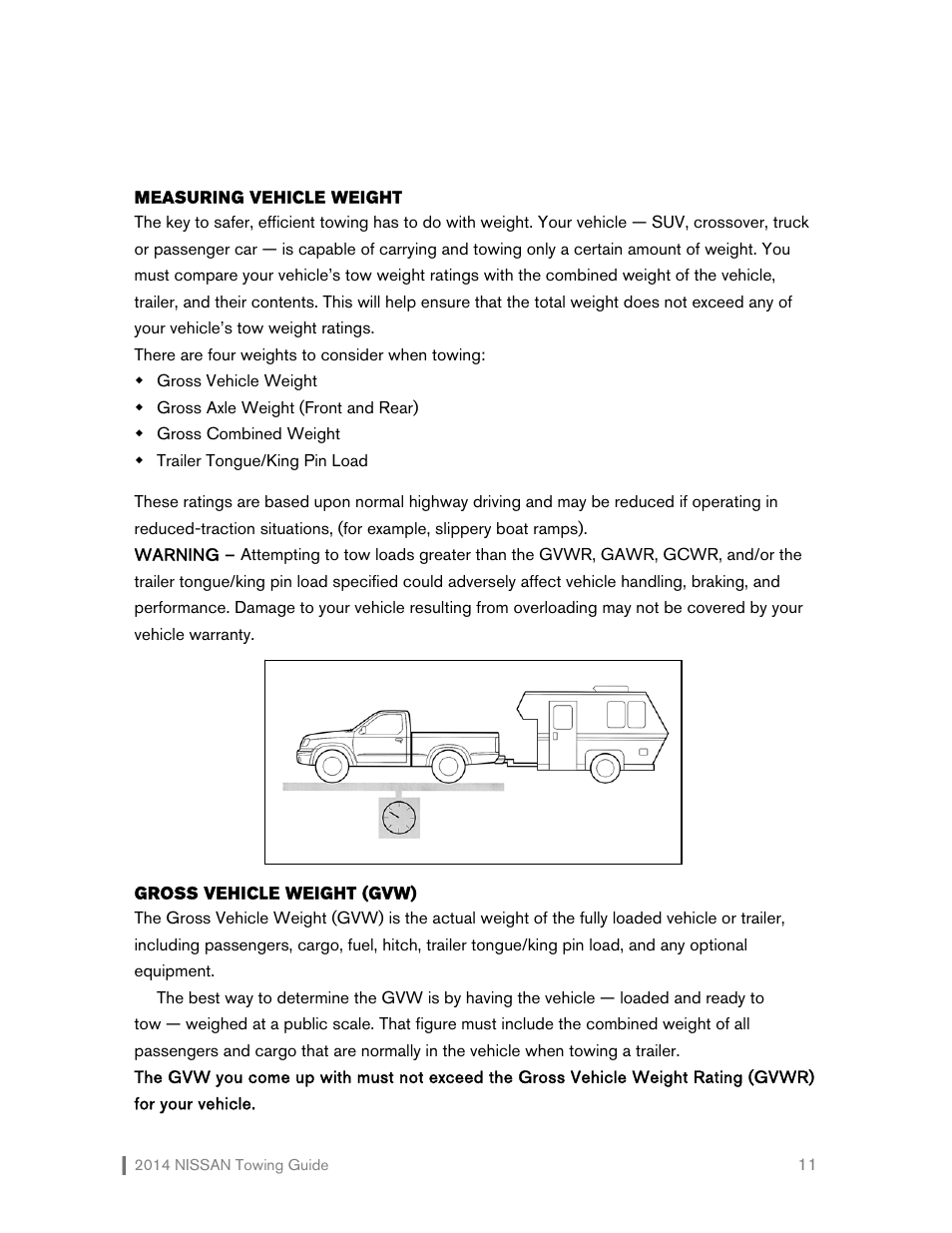 NISSAN 2014 Versa Note - Towing Guide User Manual | Page 12 / 27