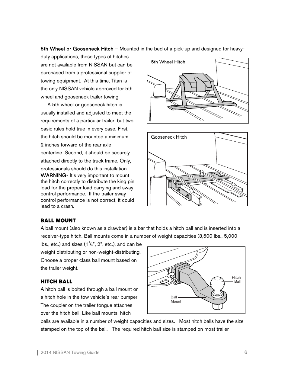 NISSAN 2014 Versa Note - Towing Guide User Manual | Page 7 / 27