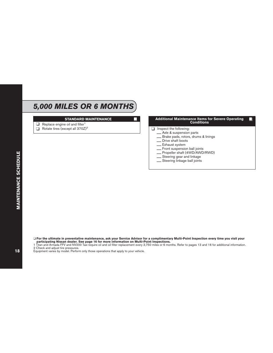 NISSAN 2014 Versa Note - Service & Maintenance Guide User Manual | Page 20 / 69