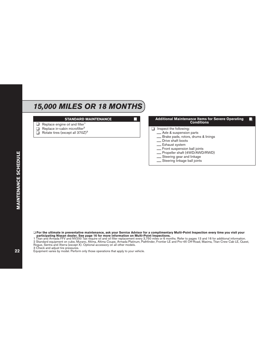 NISSAN 2014 Versa Note - Service & Maintenance Guide User Manual | Page 24 / 69