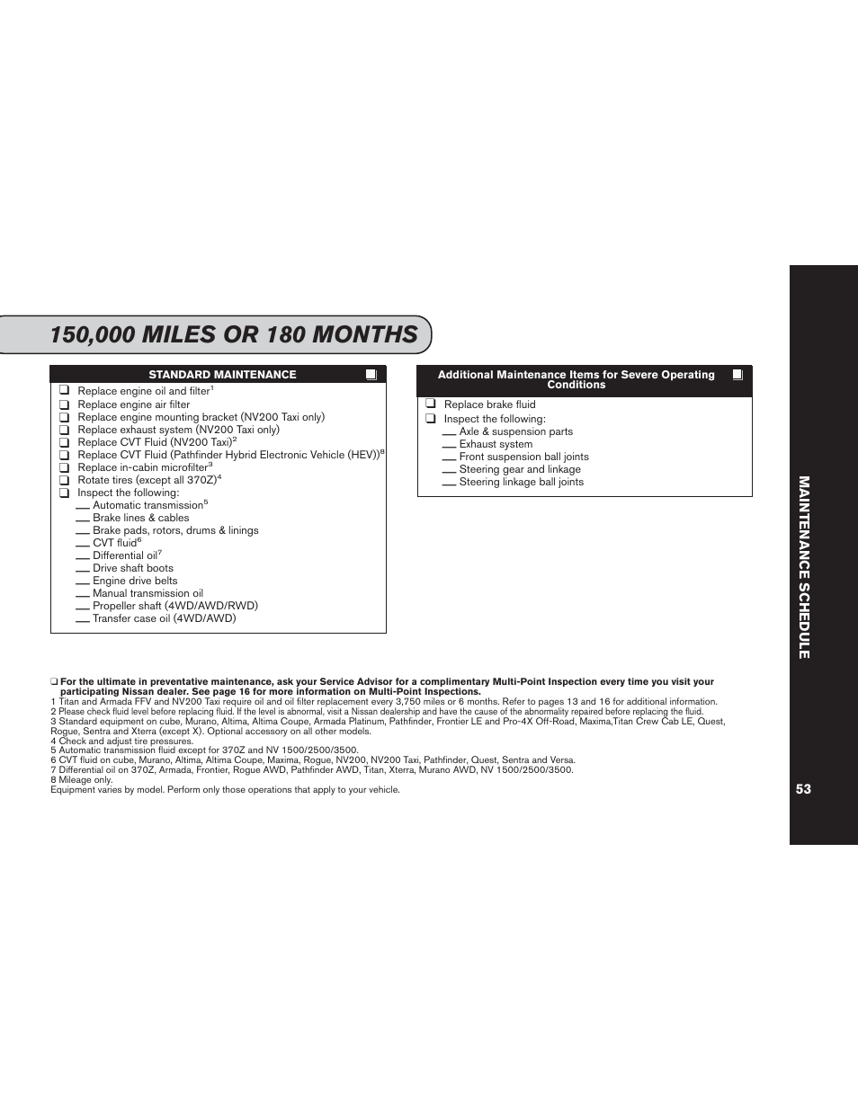 NISSAN 2014 Versa Note - Service & Maintenance Guide User Manual | Page 55 / 69