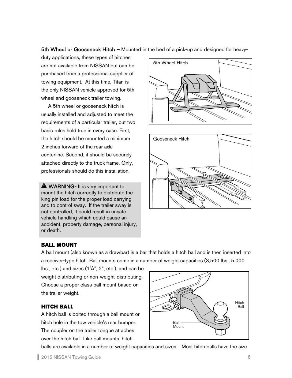 NISSAN 2015 Versa Note - Towing Guide User Manual | Page 7 / 27