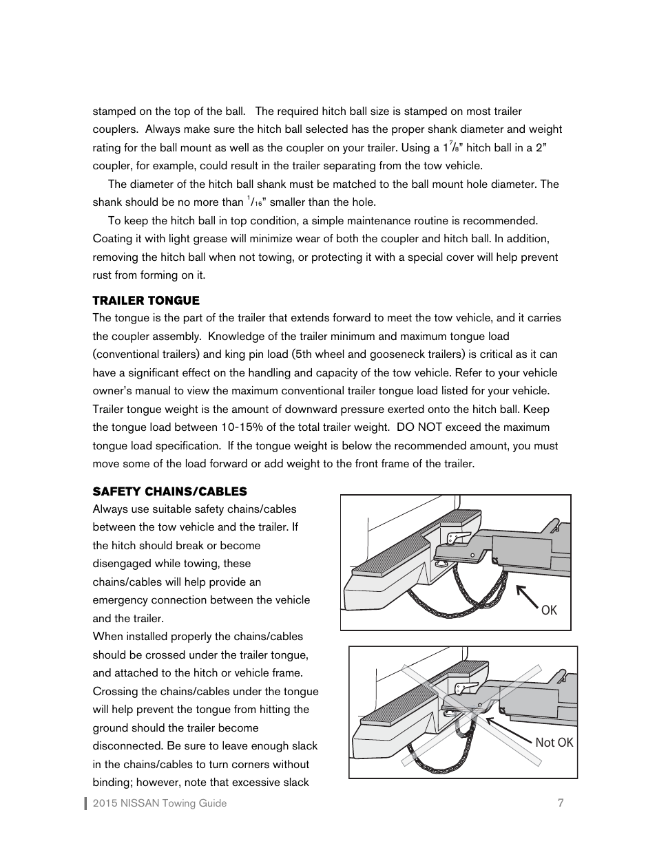 NISSAN 2015 Versa Note - Towing Guide User Manual | Page 8 / 27