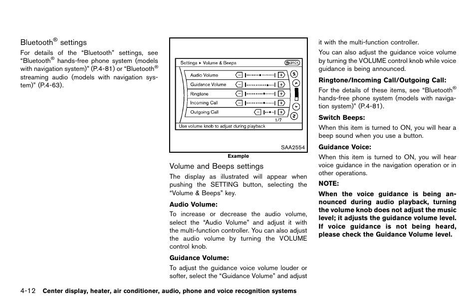NISSAN 2012 370Z Roadster - Owner's Manual User Manual | Page 168 / 427