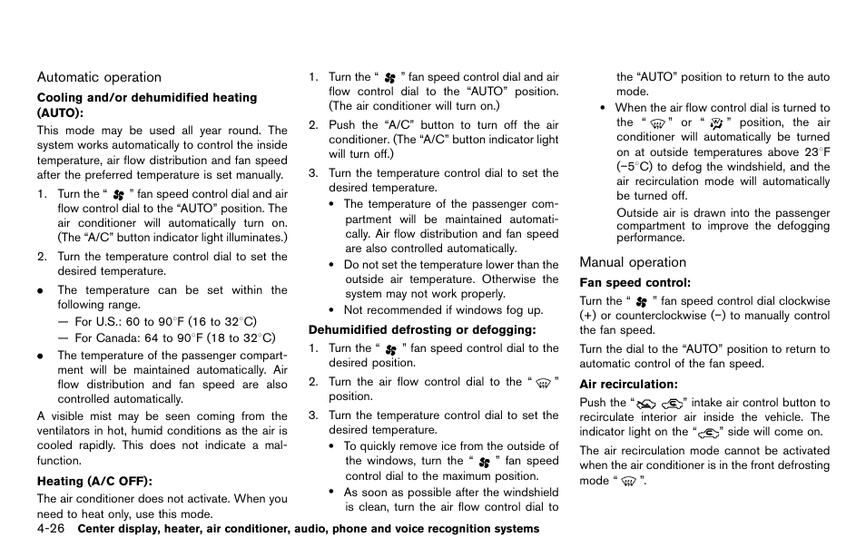 NISSAN 2012 370Z Roadster - Owner's Manual User Manual | Page 182 / 427