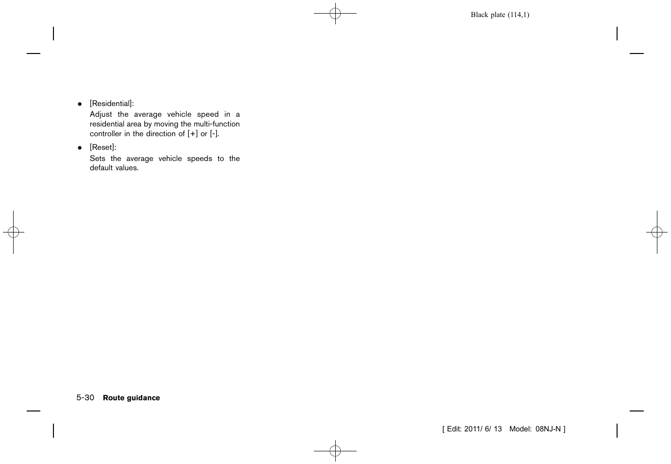 NISSAN 2012 Quest - Navigation System Owner's Manual User Manual | Page 113 / 242