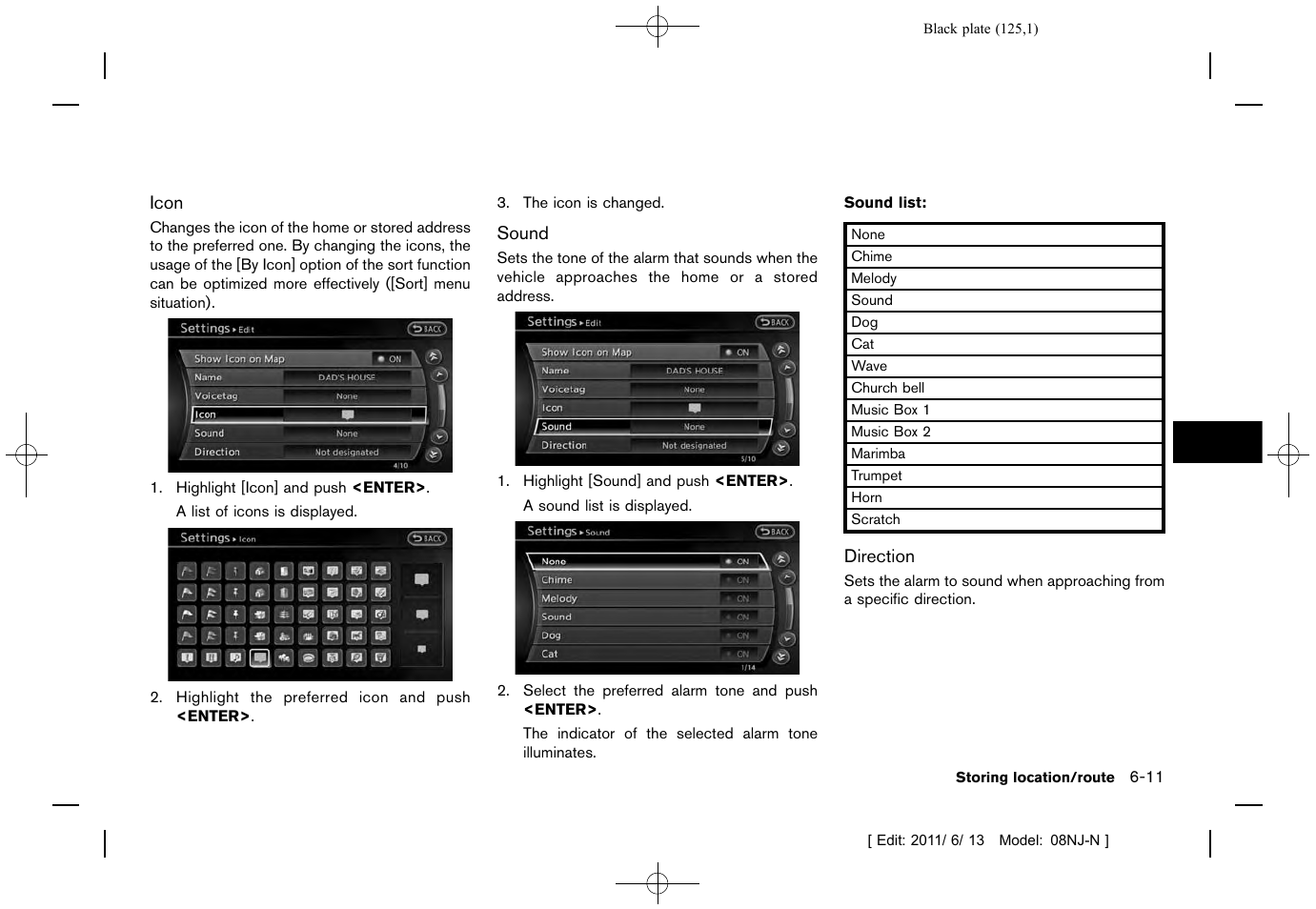 NISSAN 2012 Quest - Navigation System Owner's Manual User Manual | Page 124 / 242
