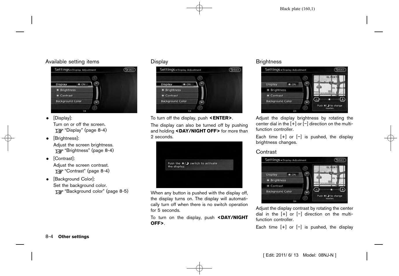 NISSAN 2012 Quest - Navigation System Owner's Manual User Manual | Page 159 / 242