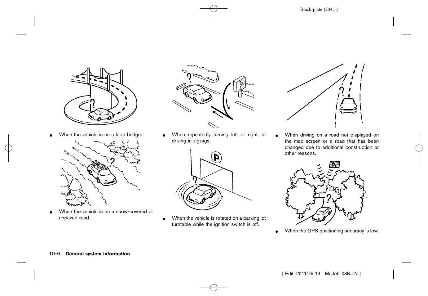 NISSAN 2012 Quest - Navigation System Owner's Manual User Manual | Page 203 / 242