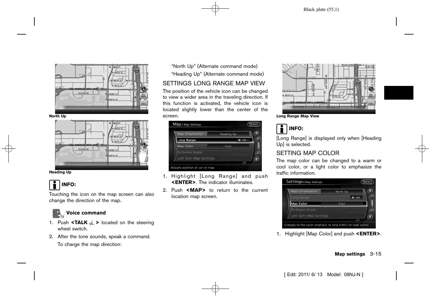 NISSAN 2012 Quest - Navigation System Owner's Manual User Manual | Page 54 / 242