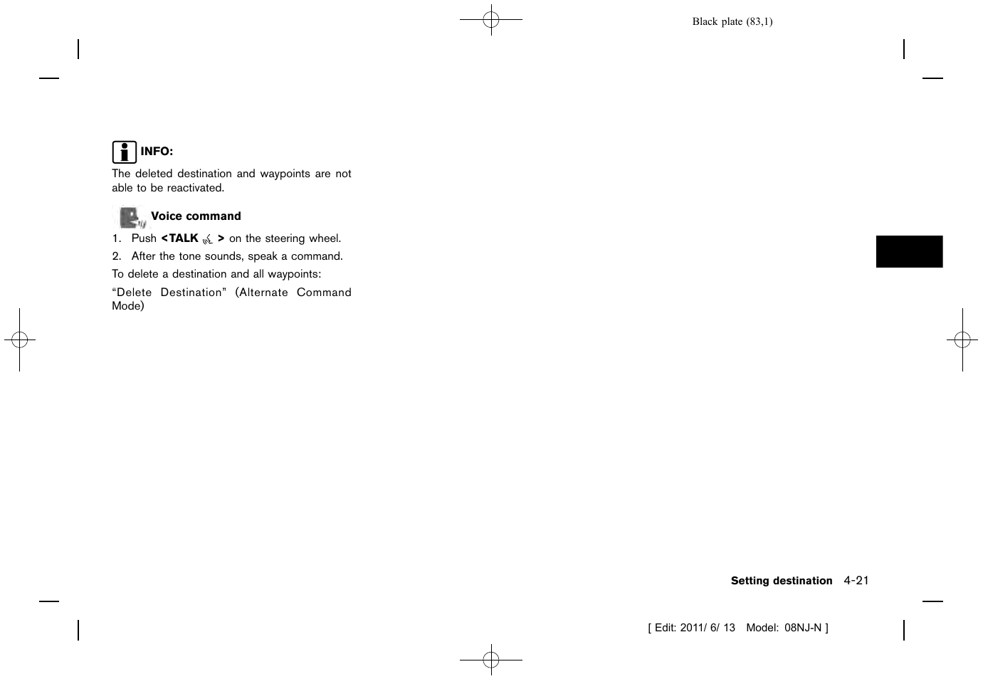 NISSAN 2012 Quest - Navigation System Owner's Manual User Manual | Page 82 / 242