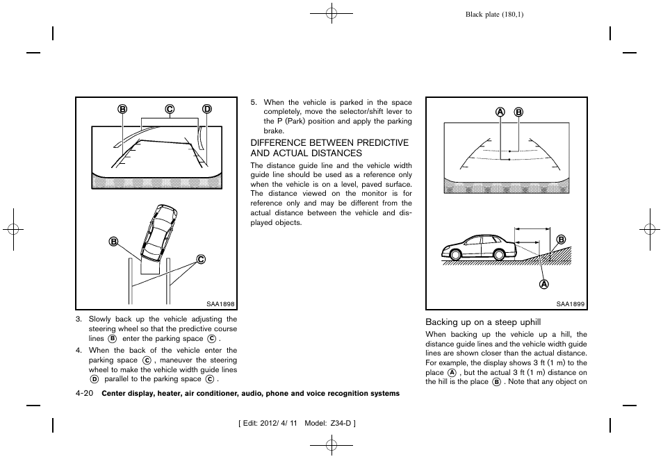 NISSAN 2013 370Z Roadster - Owner's Manual User Manual | Page 182 / 427