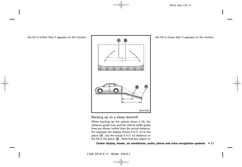 NISSAN 2013 370Z Roadster - Owner's Manual User Manual | Page 183 / 427