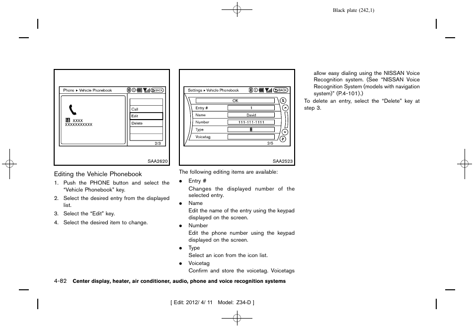 NISSAN 2013 370Z Roadster - Owner's Manual User Manual | Page 244 / 427